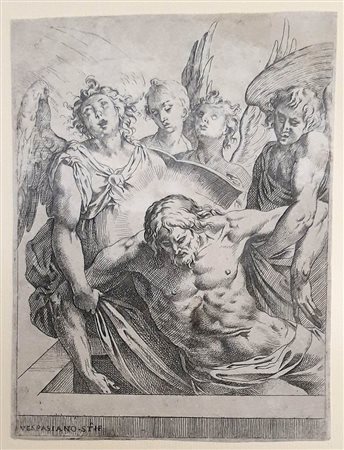VESPASIANO STRADA (C. 1582. - 1622): Cristo con gli angeli, 1600 ca.