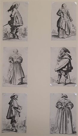 JACQUES CALLOT (1592-1635): Nobiltà lorenese, 1620-1623