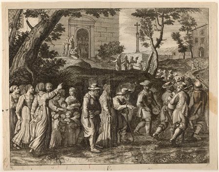 DA JACQUES STELLA (1596-1657): Musicanti