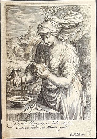 JACOB MATHAM (1601-1652): LA TEMPERANZA