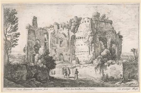 HERMAN VAN SWANEVELT (1603-1655): Tre paesaggi 