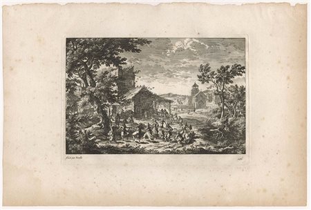 GABRIEL PERELLE (1604-1677): Festa contadina
