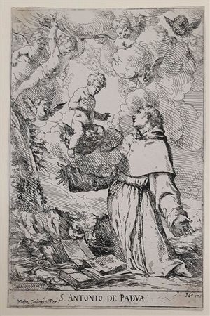GIULIO CARPIONI  (1611- 1674): Sant’Antonio da Padova, ante 1655