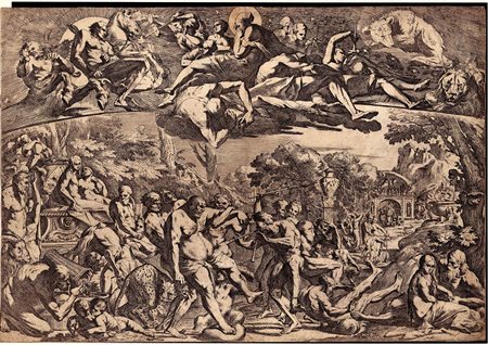 PIETRO TESTA (1612-1650): Allegoria dell'Autunno, ca. 1642