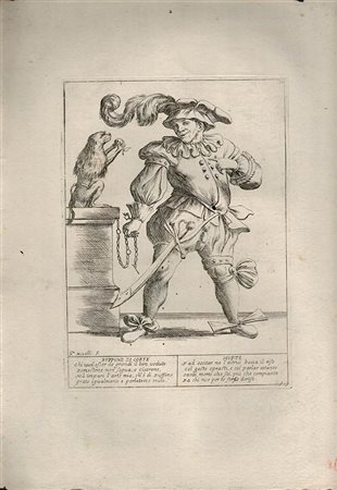 GIUSEPPE MARIA MITELLI (1634-1718): BUFFONE DI CORTE, 1675