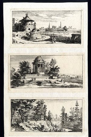 JEREMIAS WOLFF (1663-1724): Paesaggi