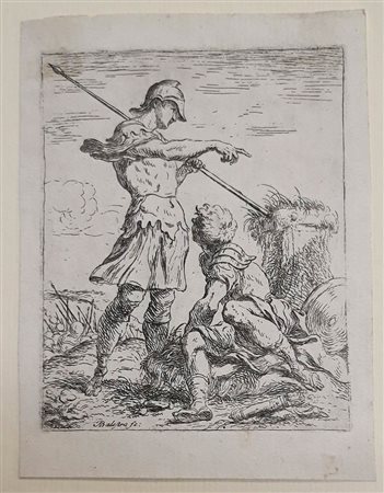 ANTONIO BALESTRA (VERONA 1666-1740): Due soldati, 1710