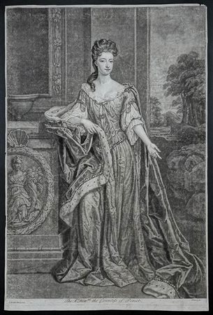 JOHN FABER IL GIOVANE ( 1684-1756): Mary Compton (1669-1691) Contessa del Dorset