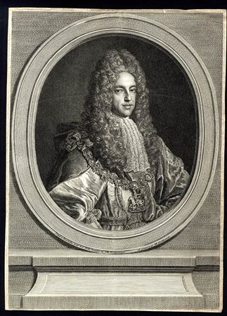 MARIE NICOLE HORTHEMELS (1686-1767): Principe James Francis Edward Stuart