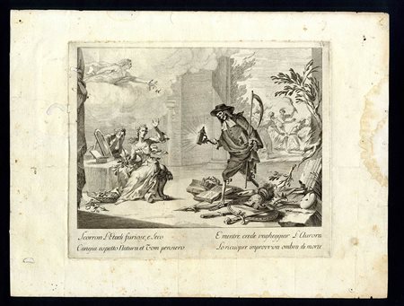 SCUOLA ITALIANA DEL XVIII SECOLO: Tempus Fugit