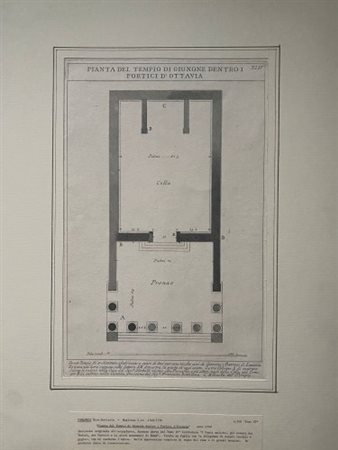 GIOVANNI BATTISTA PIRANESI (1720-1778): Lotto di tre tavole