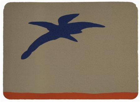 Giulio Turcato (Mantova, 1912 - Roma, 1995) Senza titolo Serigrafia a colori...