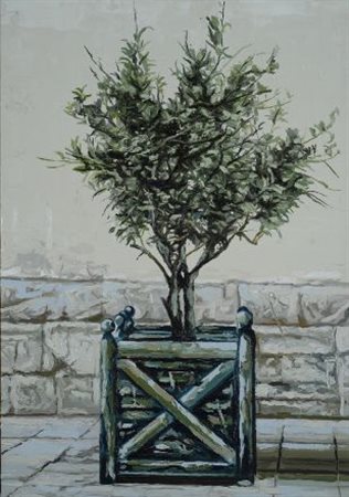 Andrea Di Marco (Palermo, 1970 - 2012) Senza titolo, 2003 Olio su tela, cm....