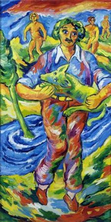 Mimmo Germanà (Catania, 1944 - Busto Arsizio, 1992) Giochi con Mirò, 1987...