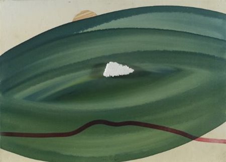 Sergio Dangelo (Milano, 1932) Mistero fragile Tecnica mista su tela, cm....