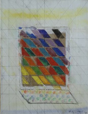 Paolo Buggiani (Castelfiorentino, 1933) Colore riflesso, 1974 Tecnica mista...