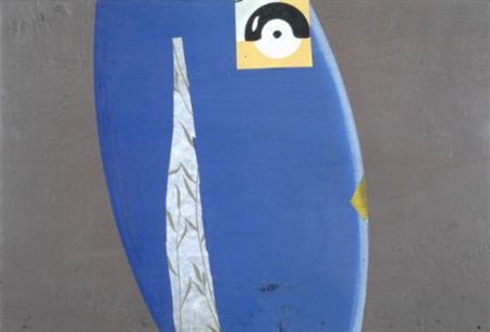 Sergio Dangelo (Milano, 1932) Echo deco, fine anni '60 Tecnica mista su...