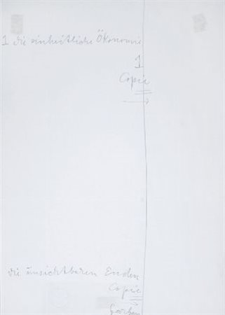 Joseph Beuys (Krefeld, 1922 - Dusseldorf, 1986) Senza titolo Matita su carta,...