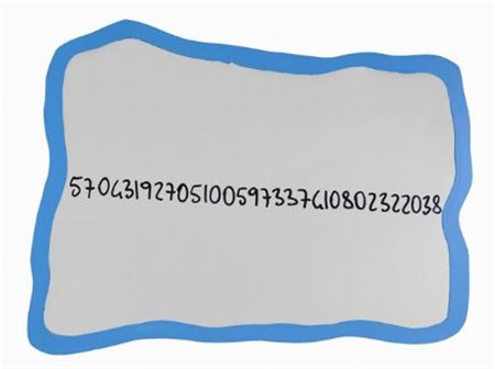 Michelangelo Pistoletto (Biella, 1933) Frattali, 1999-2000 Acrilico e...