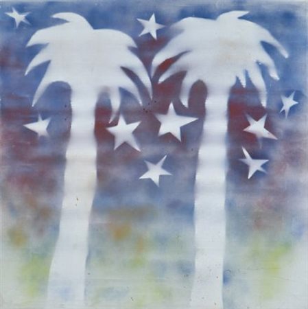 Mario Schifano (Homs, 1934 - Roma, 1998) Senza titolo, 1978-80 Smalto su...