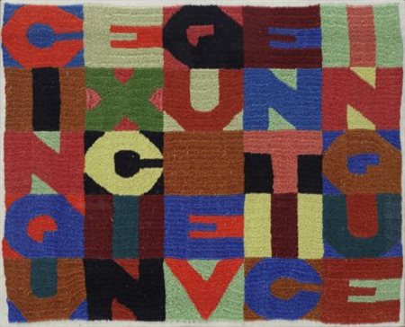 Alighiero Boetti (Torino, 1940 - Roma, 1994) Cinque per cinque venticinque,...