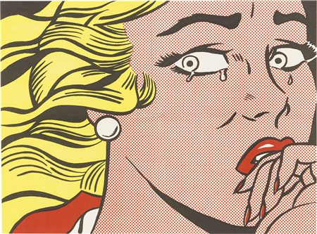 Roy Lichtenstein, Crying Girl (mailer), 1963