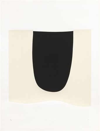 Alberto Burri, Bianchi e neri I-D, 1967-68