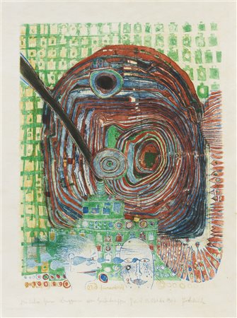 Hundertwasser, Senza titolo, 1967