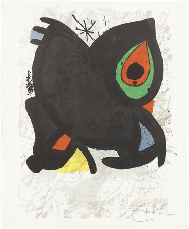 Joan Miró, Dalla cartella «Joan Miró», 1974