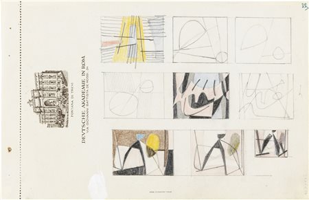 Enrico Prampolini, Senza titolo, (1953-54)