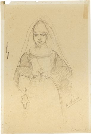 Lorenzo Viani, La suora, 1930 ca.