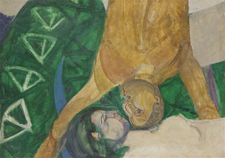 Bruno Cassinari, Frammento pannelli salone d'onore IX Triennale di Milano, 1951