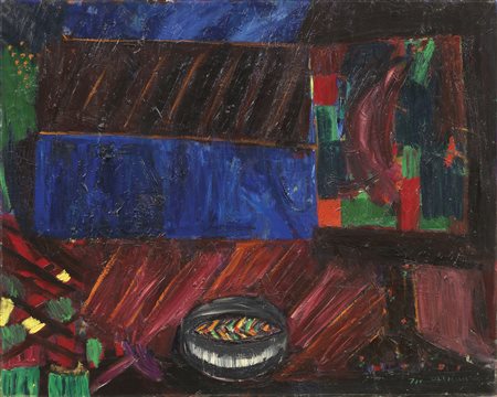 Bruno Cassinari, Pesce solitario, 1970