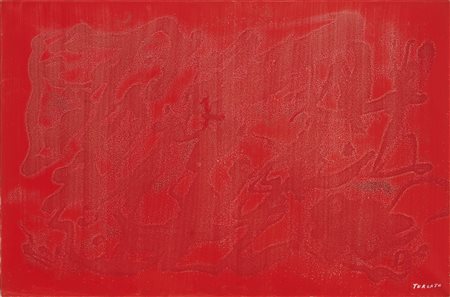 Giulio Turcato, Cangiante, Rosso / Viola, anni Settanta