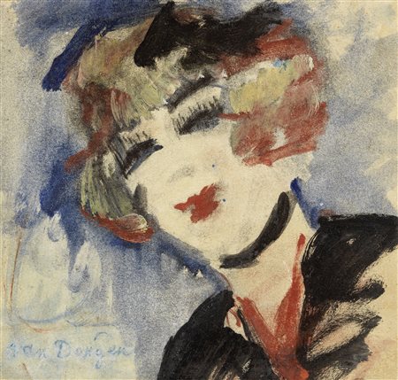 Kees van Dongen, Portrait de femme, (1906-07)