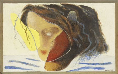 Enrico Prampolini, Pittura solare (Testa), 1940-42 ca.