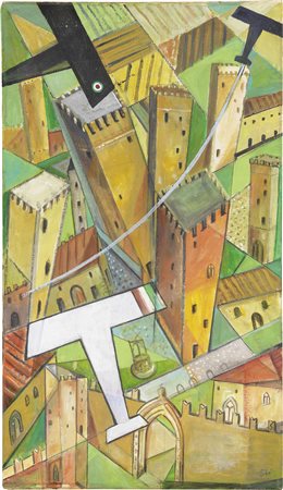 Sibò, Sorvolando i ricordi: San Gimignano, 1937