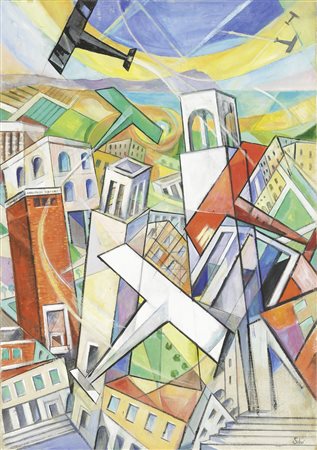 Sibò, Ali tricolori sulle torri, 1938