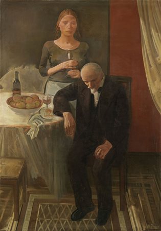 Achille Funi, Il padre, 1936 ca.