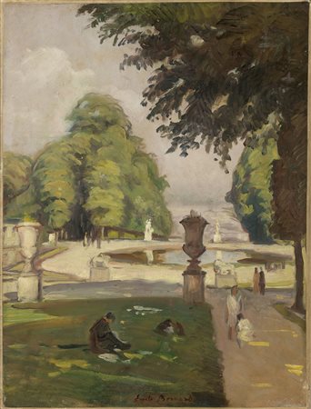 Emile Bernard, Una fontana a St. Cloud, (1930)