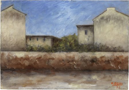 Ottone Rosai, Case di Via Scialoia, 1932