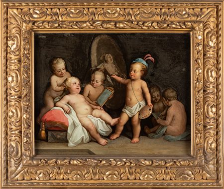 Scuola dell'Italia settentrionale, secolo XVIII - Allegoria della Pittura