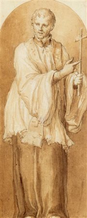 Antonio  Cavallucci (Sermoneta 1752-Roma 1795)  - San Francesco Saverio