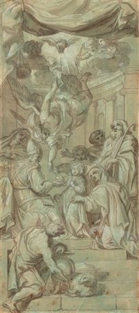 Scuola dell'Italia centrale, secolo XVII - Presentazione di Maria al Tempio