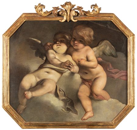 Scuola emiliana, secolo XVIII - Putti