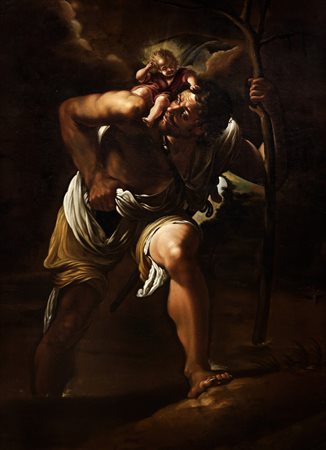 Atelier di Orazio Borgianni (Roma 1576-1616) - San Cristoforo