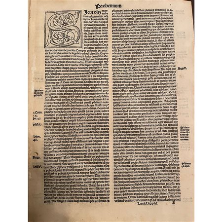1521, Ludolphi Carthusiensis qui autor fuit vite Christi in psalterium expositio. In qua subiecte reperiuntur materie, Stampato in Venezia 