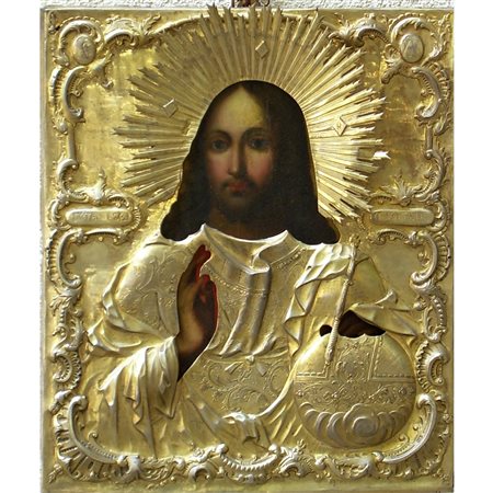 Icona russa “Cristo Pantocrator”