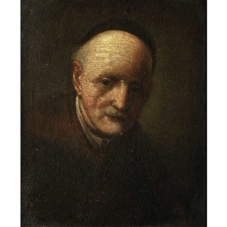 Scuola di Rembrandt, probabile XVIII° sec., Ritratto del padre di Rembrandt