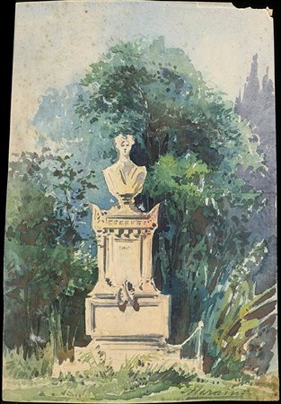 ANTONIO MARAINI (Roma, 1886 -  Firenze, 1963): Studio per monumento 